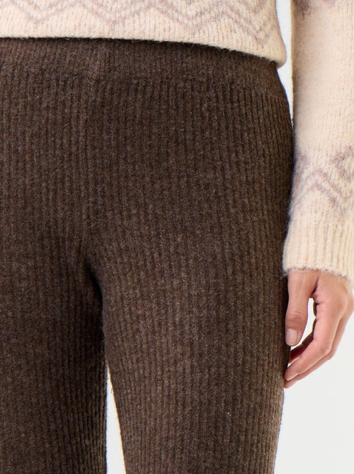 Pantalón ancho de punto - Kiabi Pantalón ancho de punto - Kiabi