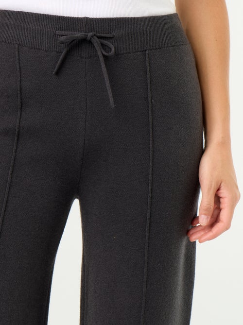 Pantalón ancho de punto - Kiabi Pantalón ancho de punto - Kiabi