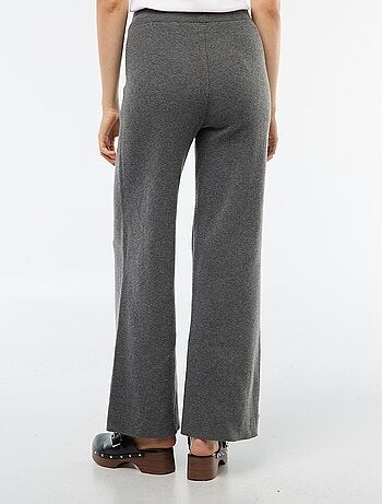 Pantalón ancho de punto otomán
