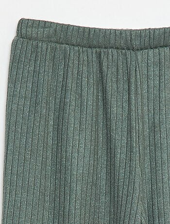 Pantalón ancho de punto