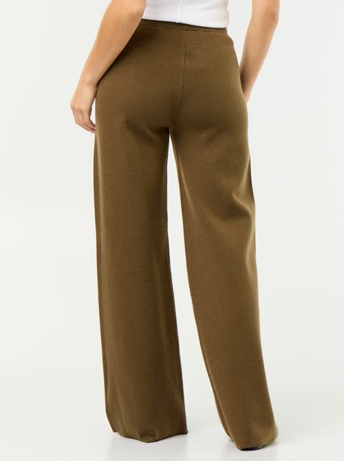 Pantalón ancho de punto - Kiabi Pantalón ancho de punto - Kiabi