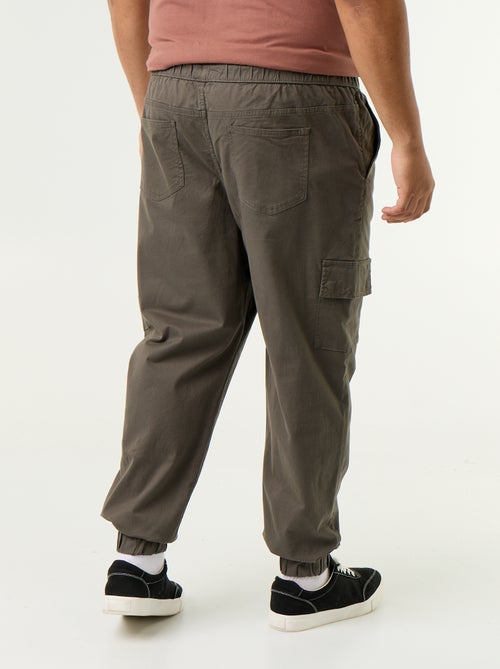 Pantalón ancho de sarga - Kiabi Pantalón ancho de sarga - Kiabi