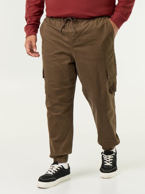 Pantalón ancho de sarga - Kiabi Pantalón ancho de sarga - Kiabi