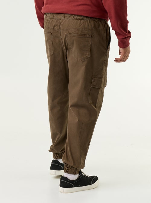 Pantalón ancho de sarga - Kiabi Pantalón ancho de sarga - Kiabi