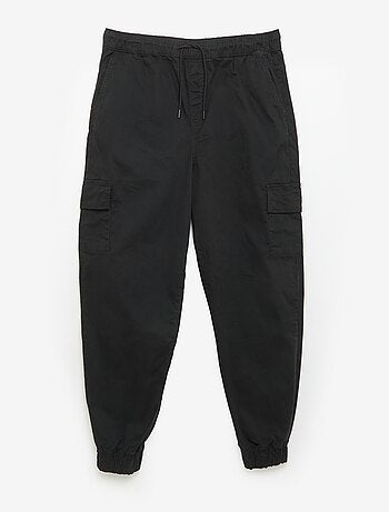 Pantalón ancho de sarga