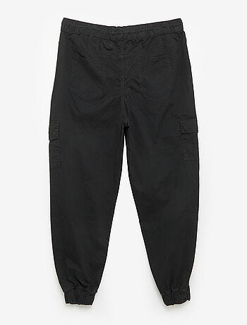 Pantalón ancho de sarga