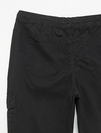Pantalón ancho de sarga