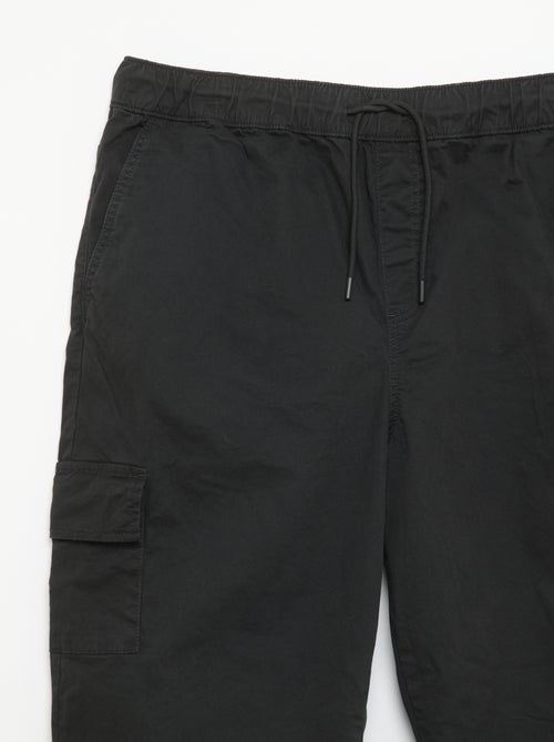 Pantalón ancho de sarga - Kiabi Pantalón ancho de sarga - Kiabi