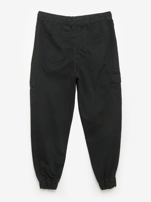 Pantalón ancho de sarga - Kiabi Pantalón ancho de sarga - Kiabi