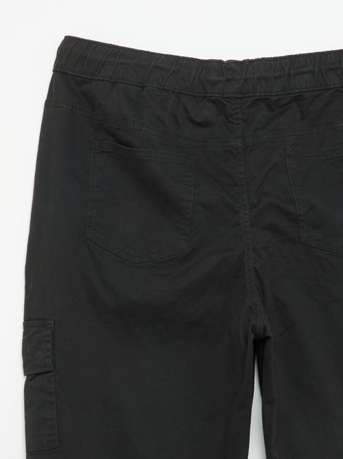 Pantalón ancho de sarga - Kiabi Pantalón ancho de sarga - Kiabi