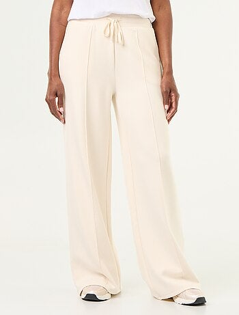 Pantalón ancho de tacto suave