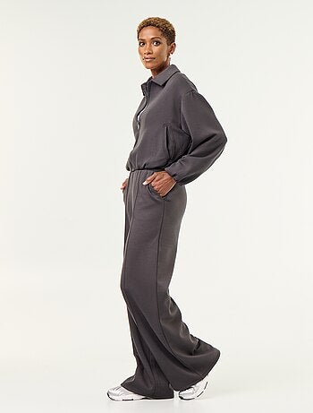 Pantalón ancho de tacto suave