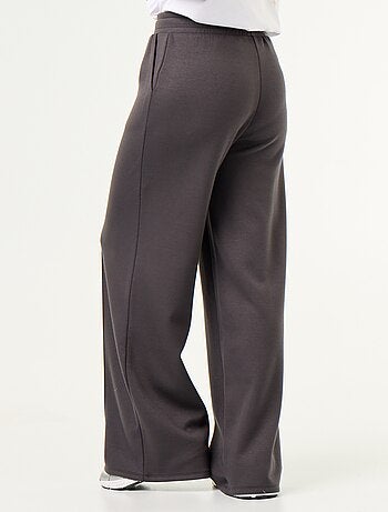 Pantalón ancho de tacto suave