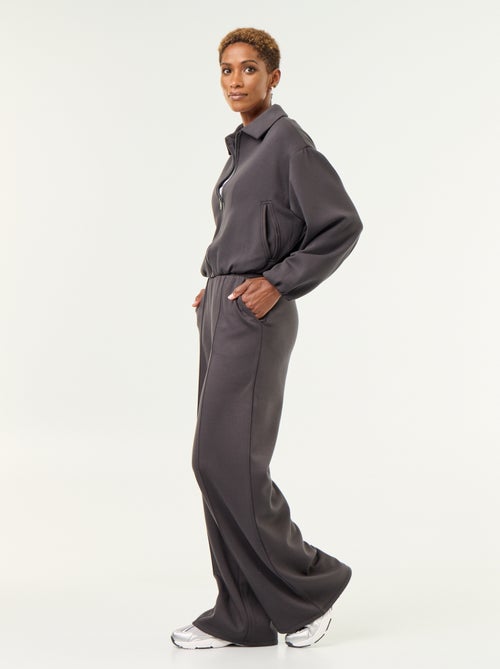 Pantalón ancho de tacto suave - Kiabi