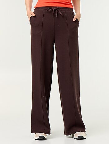 Pantalón ancho de tacto suave