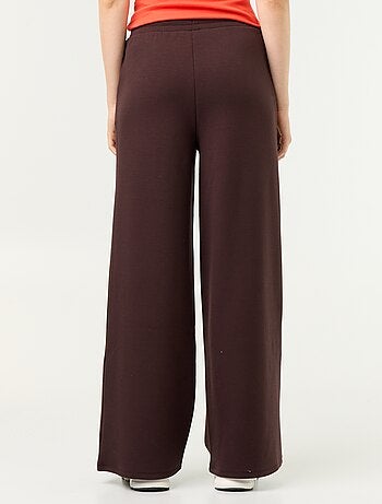Pantalón ancho de tacto suave