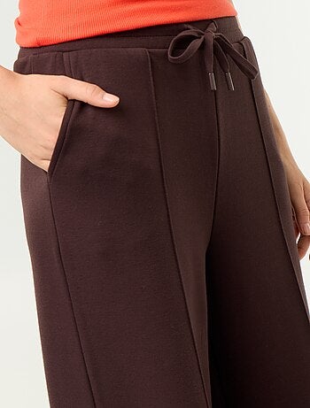 Pantalón ancho de tacto suave