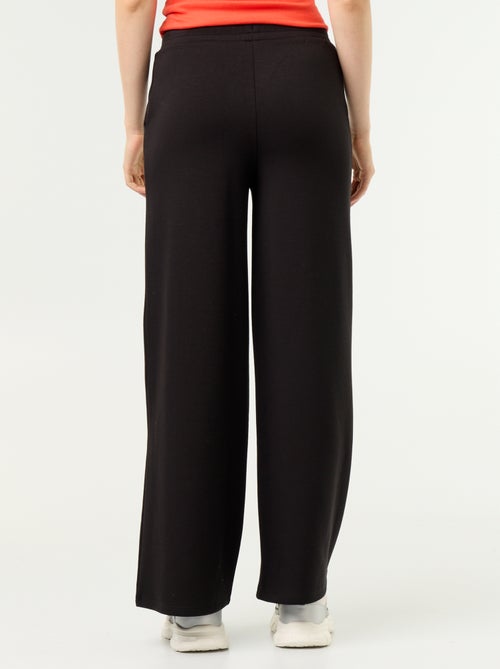 Pantalón ancho de tacto suave - Kiabi Pantalón ancho de tacto suave - Kiabi