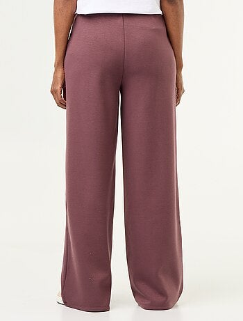 Pantalón ancho de tacto suave