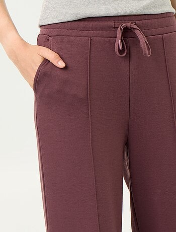 Pantalón ancho de tacto suave