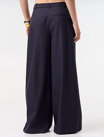 Pantalón ancho de talle alto