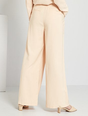 Pantalones de - beige - Kiabi