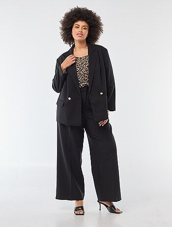 Pantalón ancho de talle alto