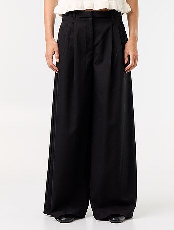 Pantalón ancho de talle alto