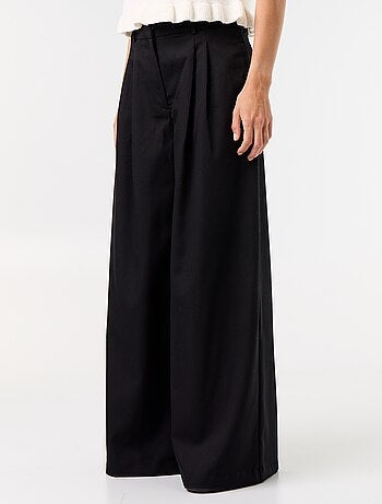 Pantalón ancho de talle alto