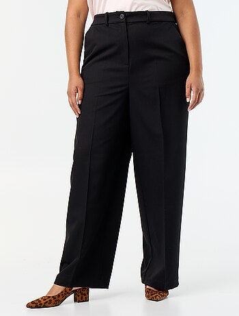 Pantalón ancho de tejido fluido