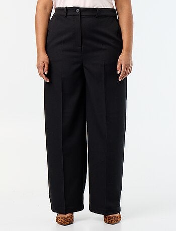 Pantalón ancho de tejido fluido