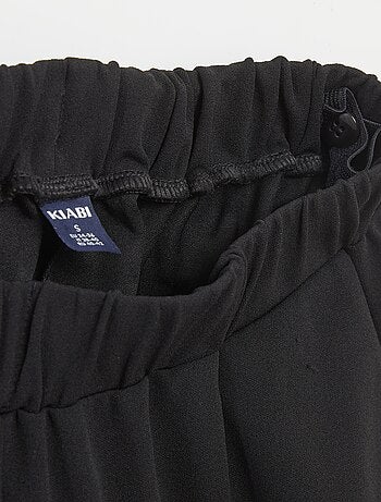Pantalón ancho de tiro alto - colección fácil de poner