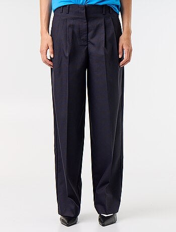 Pantalón ancho de tiro alto