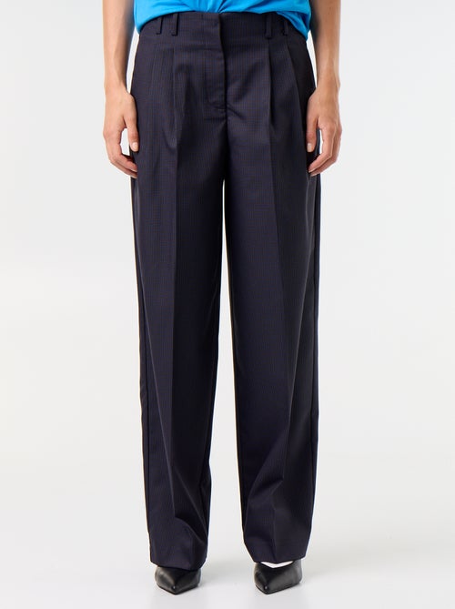 Pantalón ancho de tiro alto - Kiabi Pantalón ancho de tiro alto - Kiabi