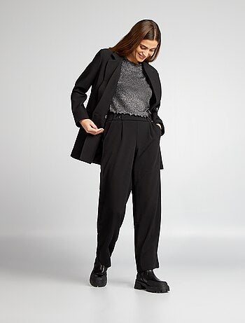 Pantalón ancho de tiro alto 'JDY'