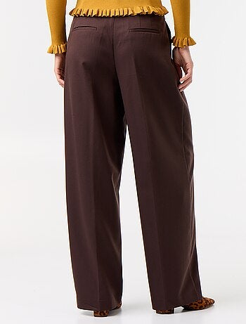 Pantalón ancho de tiro alto