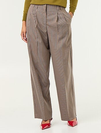 Pantalón ancho de tiro alto