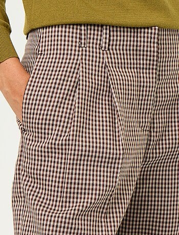 Pantalón ancho de tiro alto