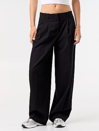 Pantalón ancho de tiro alto