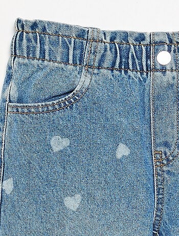 Pantalón ancho de vaquero