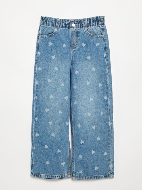 Pantalón ancho de vaquero - Kiabi