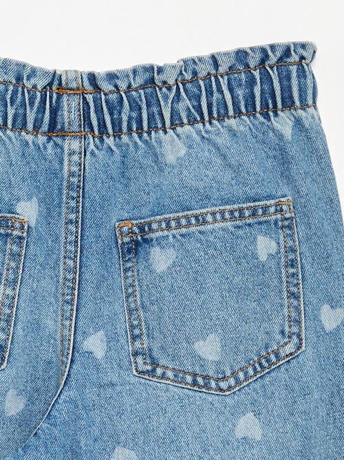 Pantalón ancho de vaquero - Kiabi