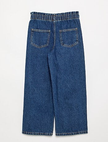 Pantalón ancho de vaquero
