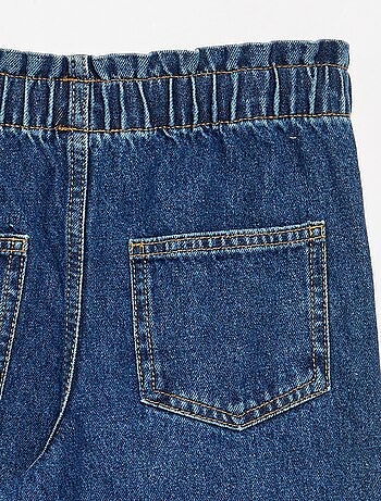 Pantalón ancho de vaquero