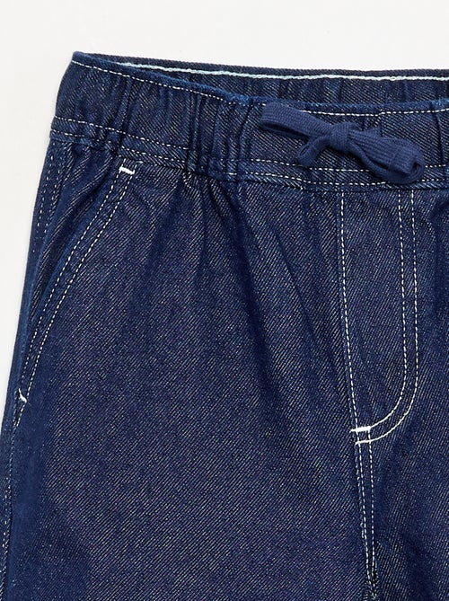 Pantalón ancho de vaquero - Kiabi