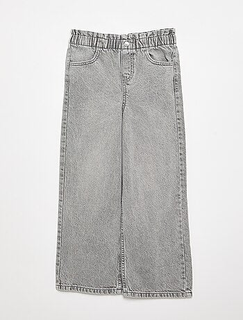 Pantalón ancho de vaquero