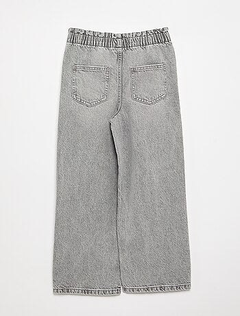 Pantalón ancho de vaquero