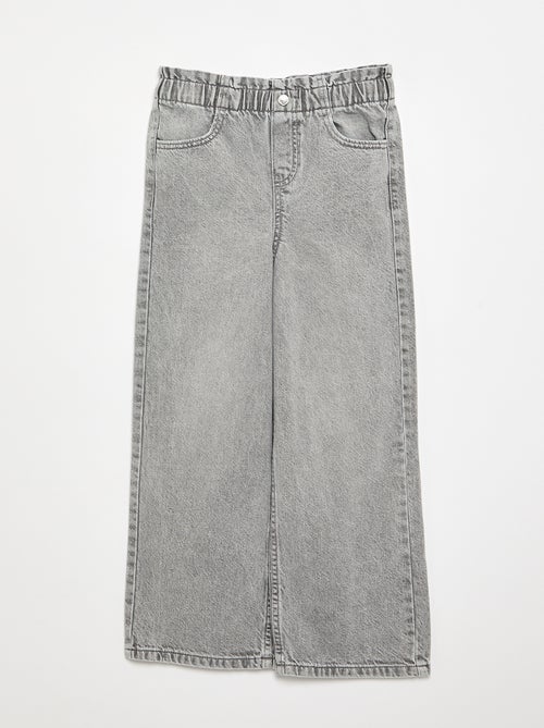 Pantalón ancho de vaquero - Kiabi