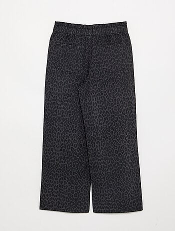 Pantalón ancho de vaquero
