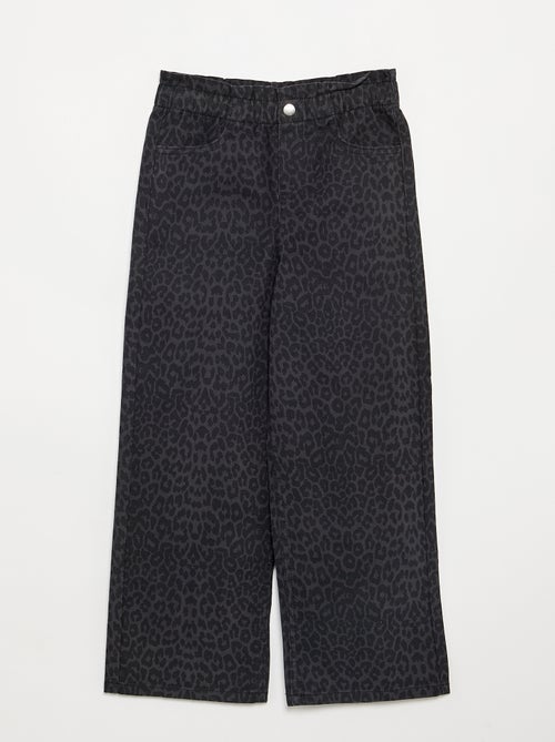 Pantalón ancho de vaquero - Kiabi